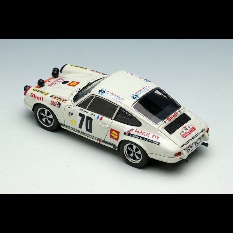 Miniature 1:43 Trofeu Porsche 911S Coupé #31, Rallye Monte-Carlo 1969, Larrousse