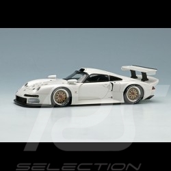 Porsche 911 GT1 1996 White 1/43 Make Up Eidolon EM328C