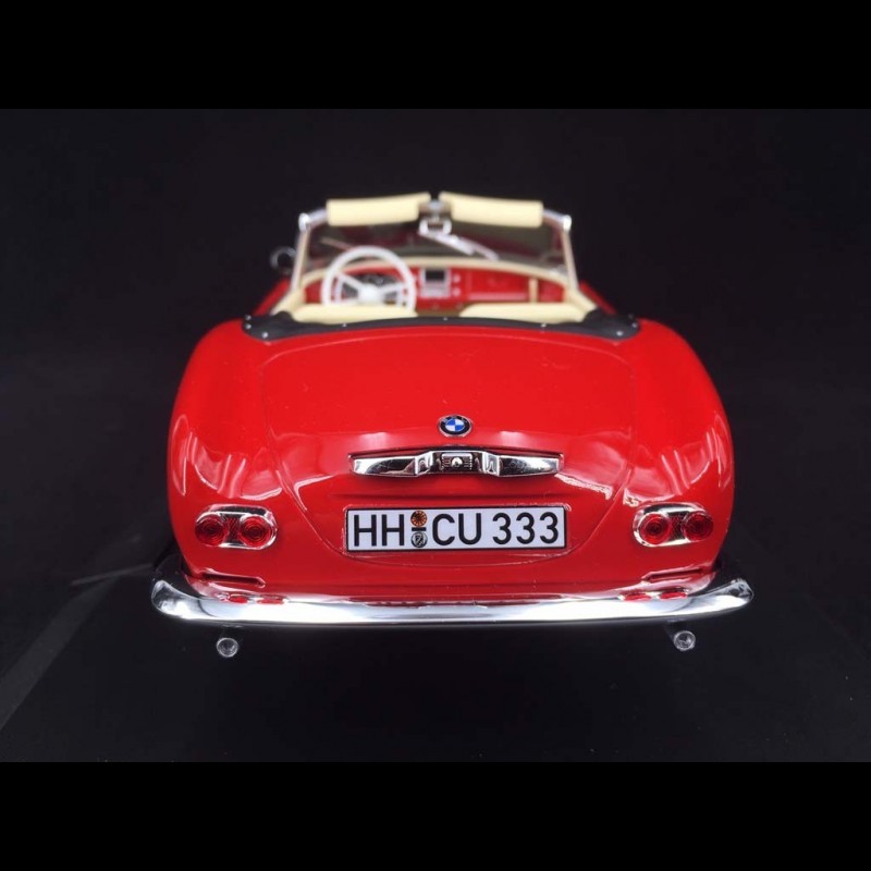 BMW 507 Cabriolet 1/18 Revell - Rouge, 1956-1959, Modèle Rare En Zamak