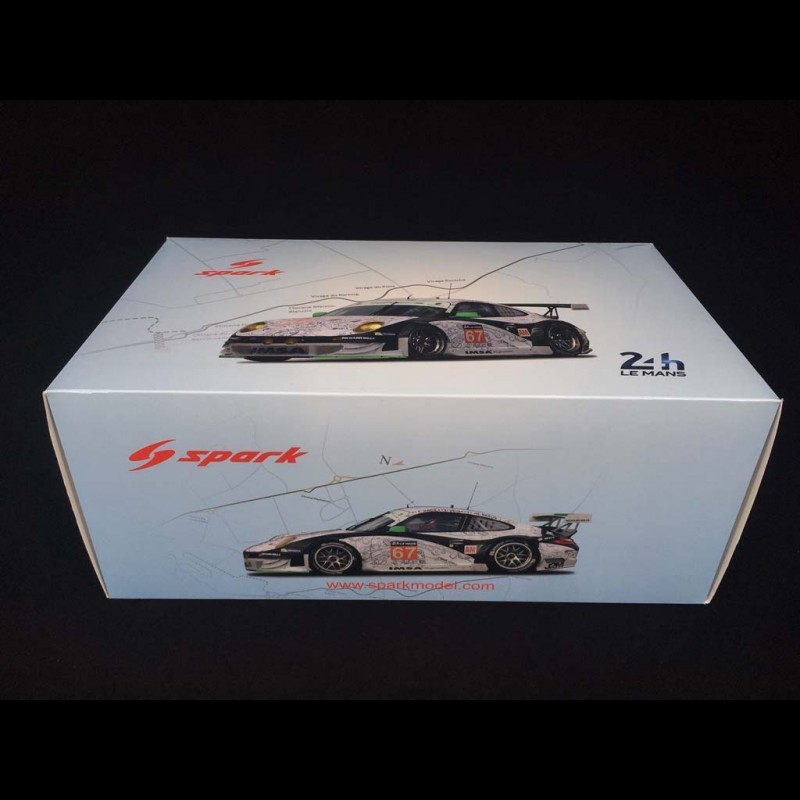 SPARK S4232 PORSCHE 911 GT3 RSR IMSA Performance n°67 Le Mans 2014 1.43