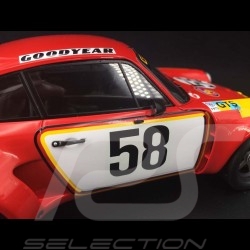 Porsche 911 RSR 3.0 nr 58 24H Le Mans 1975 Red 1/18 SPARK 18S165
