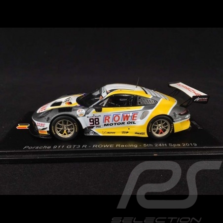 Porsche 911 GT3 R type 991 ROWE  Racing n° 98 SPA 2019 1/43 Spark SB254