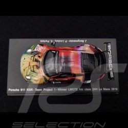 Porsche 911 RSR typ 991 Sieger Le Mans 2019 n°56 1/64 Spark Y142