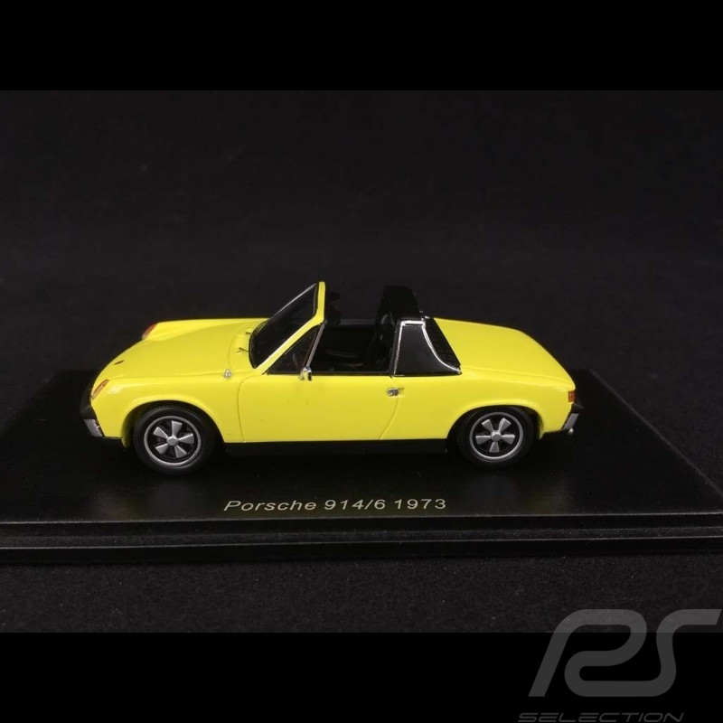 Porsche 914/6 1973 jaune saturne 1/43 SPARK S4562 Porsche 914/6 1973 jaune saturne 1/43 SPARK S4562