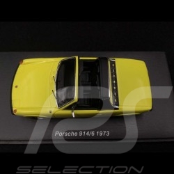 Porsche 914/6 1973 jaune saturne 1/43 SPARK S4562