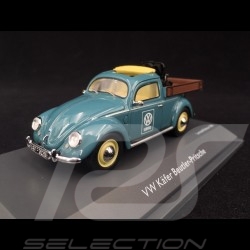 Volkswagen VW Cox Beutler-Pritsche VW Service avec moteur bleu 1/43 Schuco 450911500