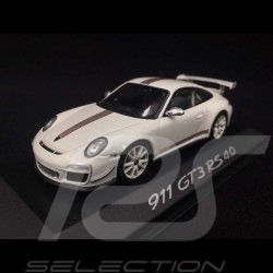 Porsche 911 GT3 RS 4.0 type 997 2011 white 1/43 Minichamps WAP0200010C