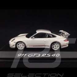Porsche 911 GT3 RS 4.0 type 997 2011 white 1/43 Minichamps WAP0200010C