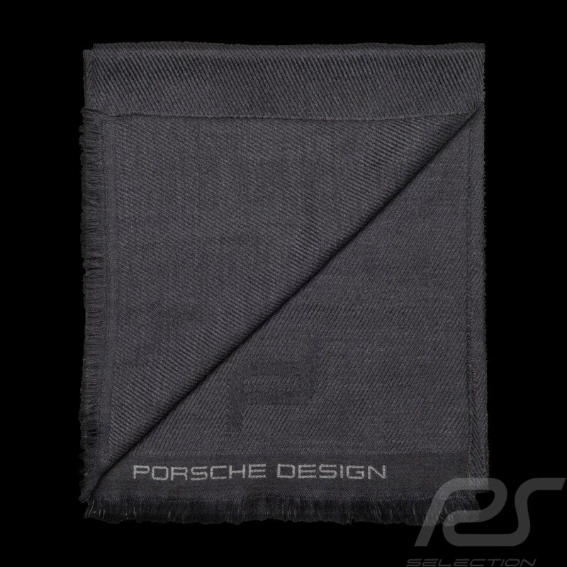 Porsche Design Scarf P-Icon Asphalt grey Pure wool Porsche Design 4046901690038