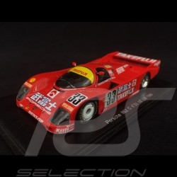 Porsche 962 C n° 33 Takefuji Le Mans 1988 1/43 Spark S1912