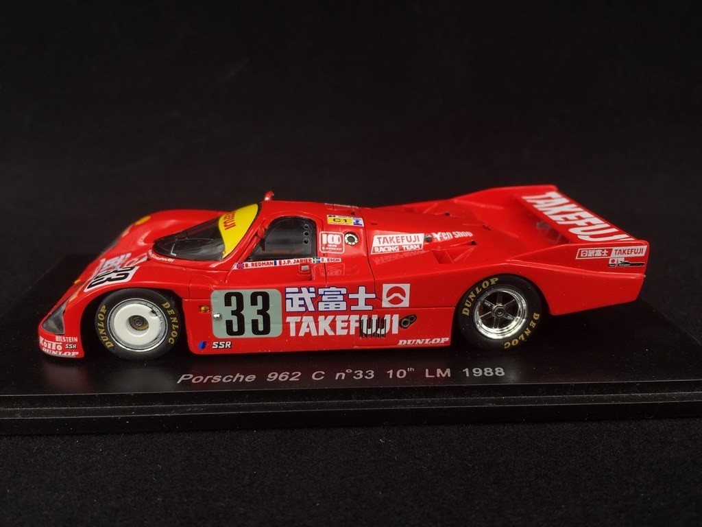 Porsche 962 C N 33 Takefuji Le Mans 19 1 43 Spark S1912 Selection Rs