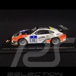 Porsche 911 typ 991 GT Cup America n° 68 Frikadelli 24h Nürburgring 2015 1/43 Spark SG193 Porsche 911 typ 991 GT Cup America n° 68 Frikadelli 24h Nürburgring 2015 1/43 Spark SG193