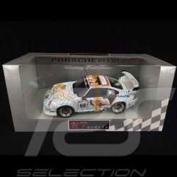 Porsche 911 type 993 GT2 Le Mans 1998 n° 68 Wolinski nackte Frau 1/18 UT Models 39831
