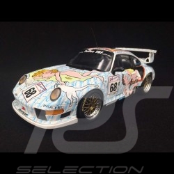 Porsche 911 type 993 GT2 Le Mans 1998 n° 68 Wolinski nackte Frau 1/18 UT Models 39831