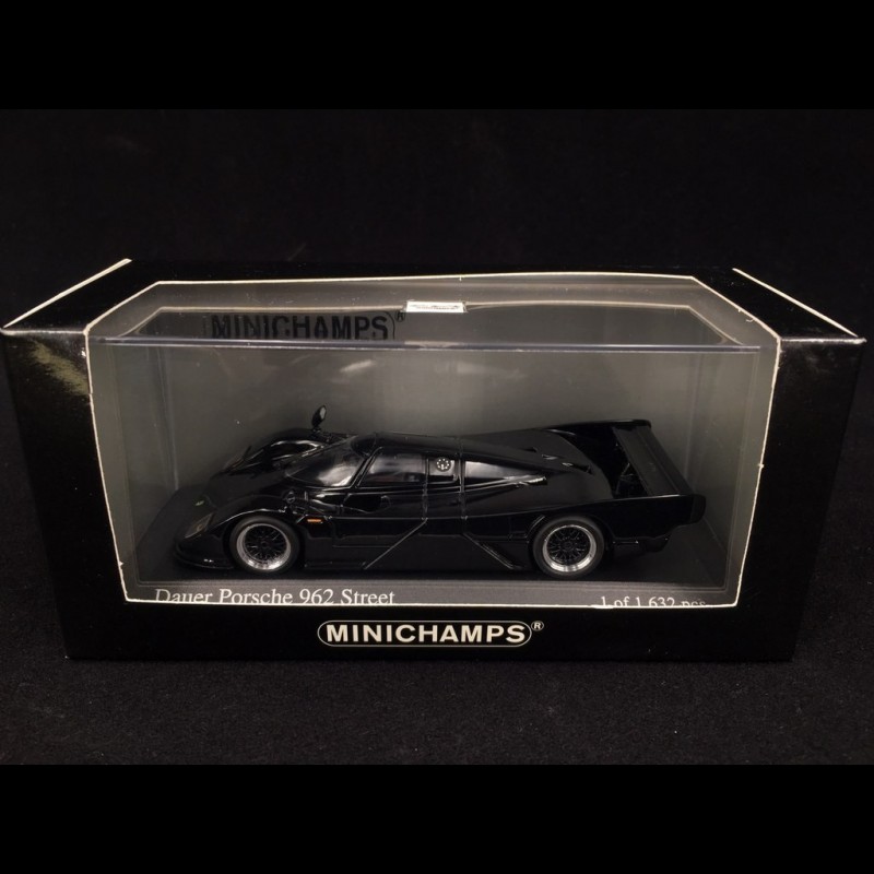 Porsche Dauer 962 street version black 1/43 Minichamps 430064002