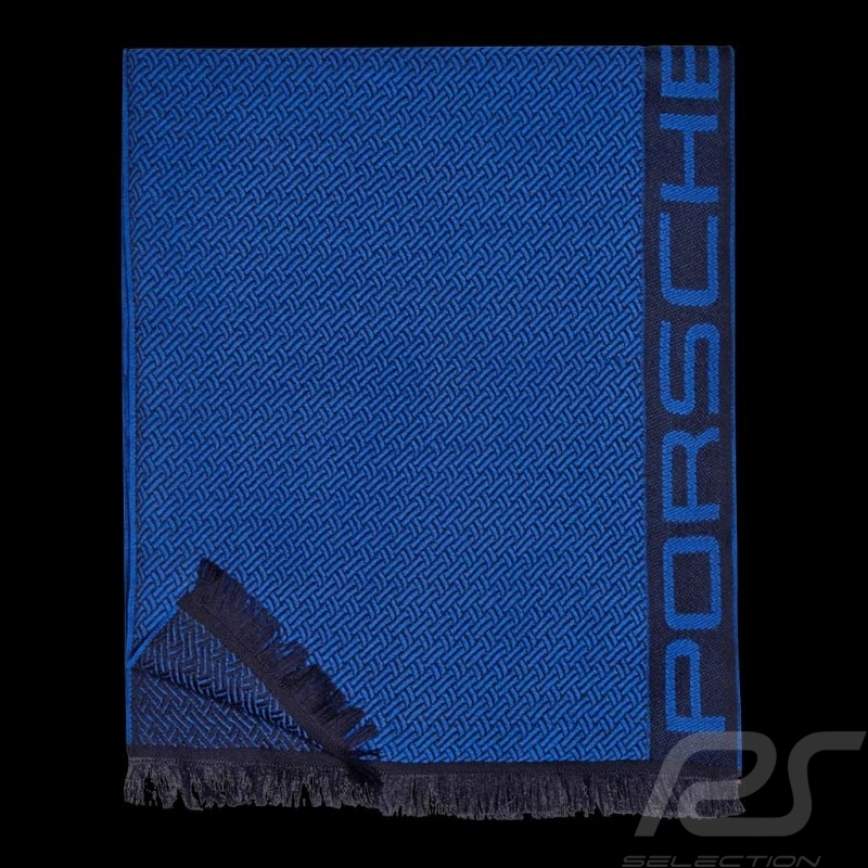 Porsche Design Scarf Tec flex Business Rebel blue Pure wool Porsche Design 4046901297961