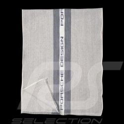 Porsche Design Schal Formal striped Grau Wolle /Baumwolle / Seide Porsche Design 4046901923242