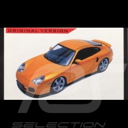 Porsche 911 type 996 Turbo + Tech Art Kit Yellow 1/18 Hot Works HW80016