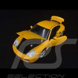 Porsche 911 type 996 Turbo + Tech Art Kit Gelb 1/18 Hot Works HW80016