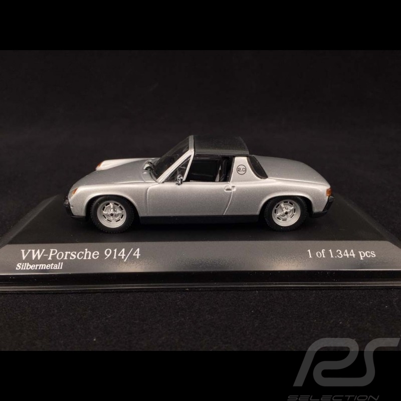 Porsche 914/4 1969 Silver metallic 1/43 Minichamps 430065664