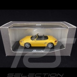 Porsche Boxster type 986 2002 Jaune Vitesse Speed Yellow Speedgelb 1/43 Minichamps WAP02009013
