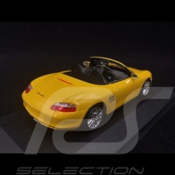 Porsche Boxster type 986 2002 Speed Yellow 1/43 Minichamps WAP02009013