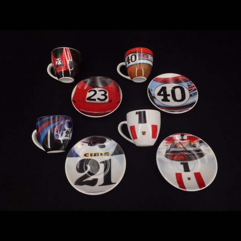 Set Von Expresso Tasse Porsche Martini Racing Limitierte Auflage Porsche Design Wap J