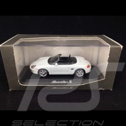 Porsche Boxster S type 986 2000 Blanc White Weiß 1/43 Minichamps WAP02006299