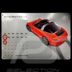 Porsche Kalender 911 Targa 4S Metall Haltung im Stehen - Perpetual - Porsche Driver's Selection
