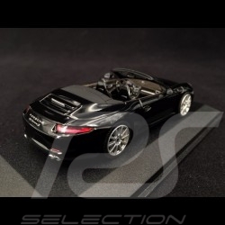Porsche 911 Carrera S Cabriolet type 991 2012 noire 1/43 Minichamps 410060230