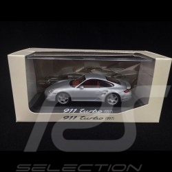 Porsche 911 Turbo type 997 argent 1/43 Minichamps WAP02013216