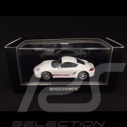 Porsche Cayman S 2005 Grand Prix white 1/43 Minichamps 400065621