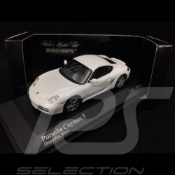 Porsche Cayman S 2005 blanc white weiß Grand Prix 1/43 Minichamps 400065621