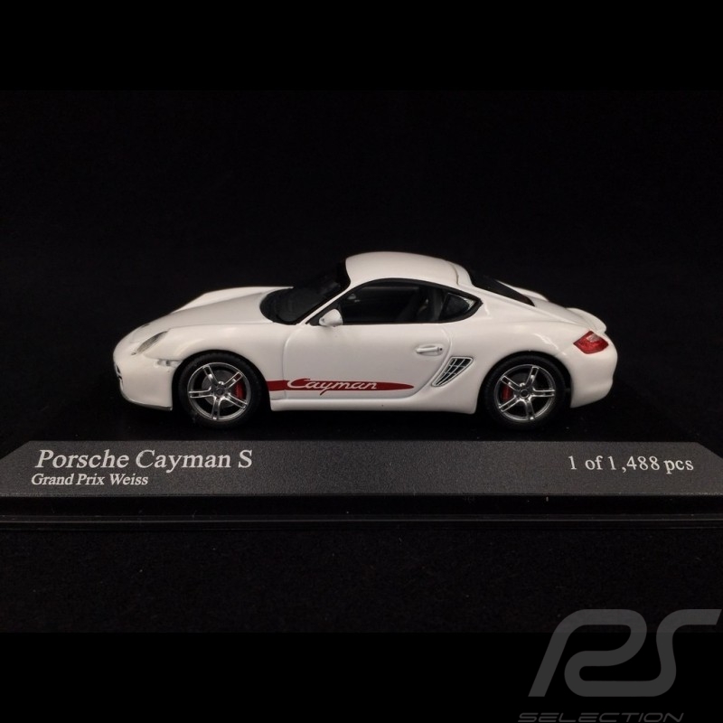Porsche Cayman S 2005 Grand Prix weiß 1/43 Minichamps 400065621
