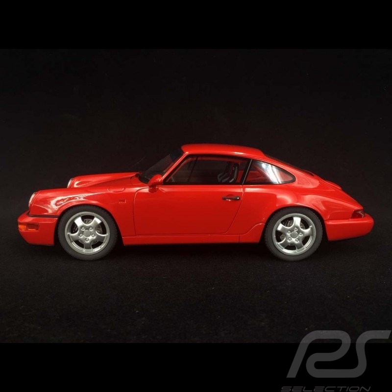 Porsche 911 Carrera RS 3.6 Club Sport Type 964 Rouge indien 1/18 GT Spirit GT060 Guards red Indischrot