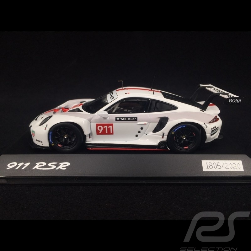 Porsche 911 RSR type 991 n° 911 WEC 2019 Version de présentation 1/43 Spark WAP020RSR0L presentation version Präsentationsversio