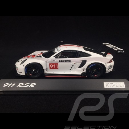Porsche 911 RSR type 991 n° 911 WEC 2019 Version de présentation 1/43 Spark WAP020RSR0L presentation version Präsentationsversio