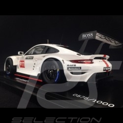 Porsche 911 RSR type 991 n° 911 WEC 2019 Version de présentation 1/18 Spark WAP021RSR0L Presentation version Präsentationsversio