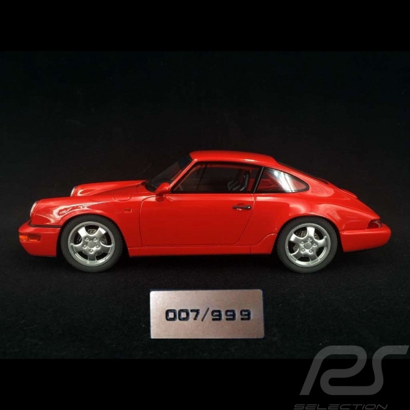Porsche 911 Carrera RS 3.6 Club Sport Typ 964 Indischrot 1/18 GT Spirit GT060