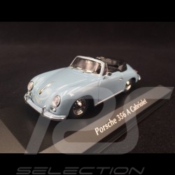 Porsche 356 A Cabriolet 1956 Meissen blue 1/43 Minichamps 940064231