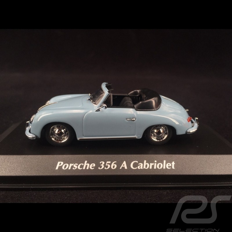 Porsche 356 A Cabriolet 1956 bleu Meissen 1/43 Minichamps 940064231