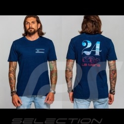 T-shirt 24h Le Mans Bleu Marine Navy blue Marineblau - homme men herren