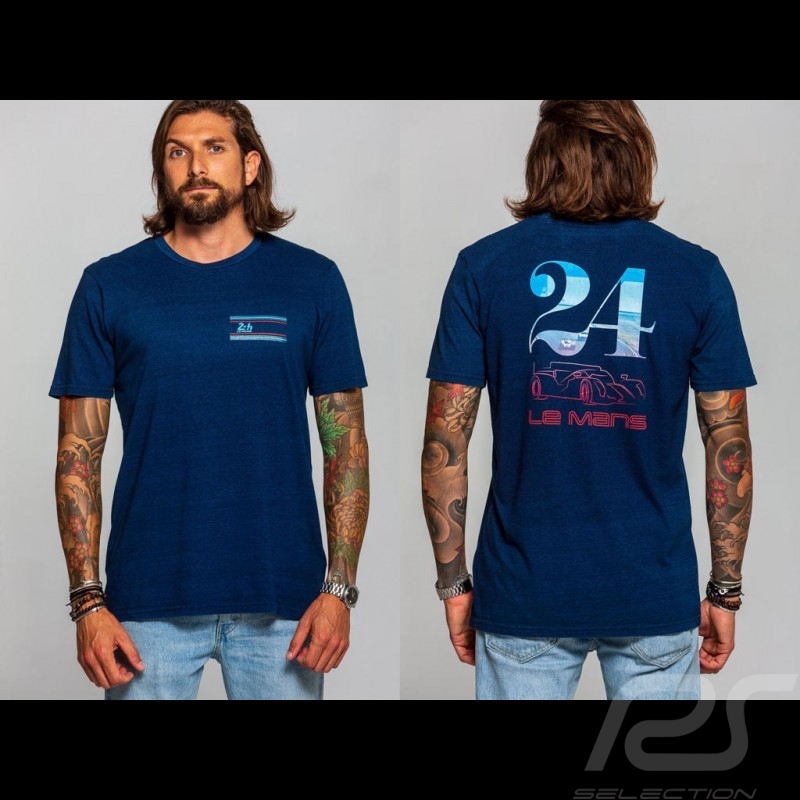 T-shirt 24h Le Mans Marineblau - Herren