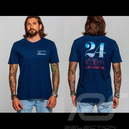 T-shirt 24h Le Mans Bleu Marine Navy blue Marineblau - homme men herren