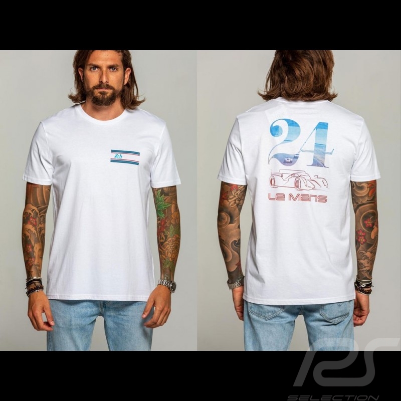 T-shirt 24h Le Mans Weiß - Herren