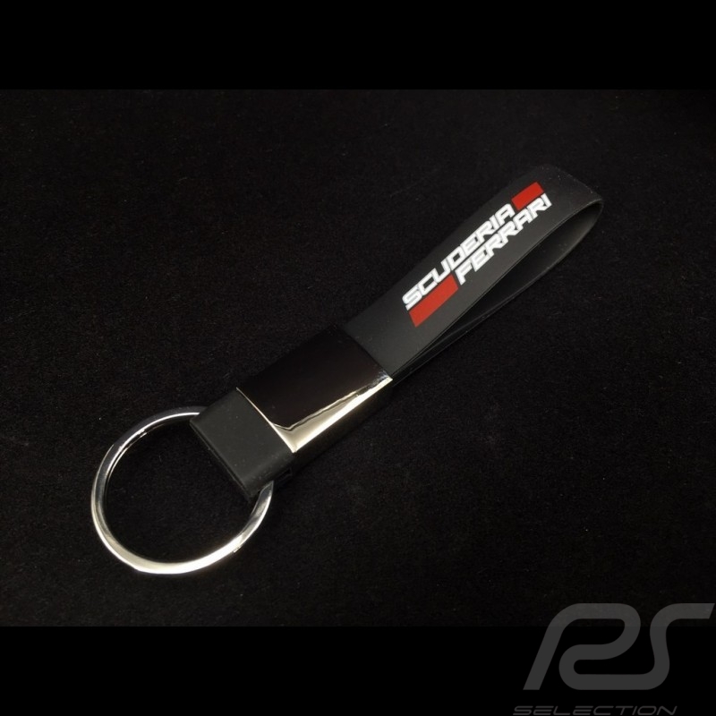 Porte-clés Ferrari noir keyring Schlüsselanhänger 