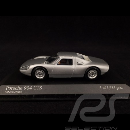 Porsche 904 GTS 1964 silber 1/43 Minichamps 400065721