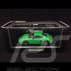 Porsche Cayman S type 987 2008 viper green 1/43 Minichamps 400065624