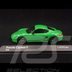 Porsche Cayman S type 987 2008 viper grün 1/43 Minichamps 400065624