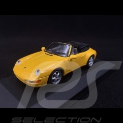 Porsche 911 type 993 Carrera Cabriolet Gelb 1/43 Minichamps  WAP020008